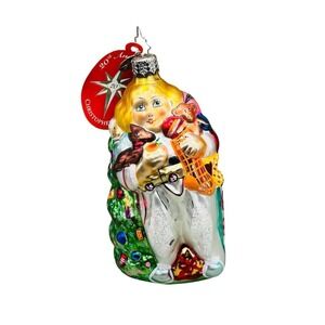 Christopher Radko 20th Anniversary Christmas Joy Glass‎ Ornament